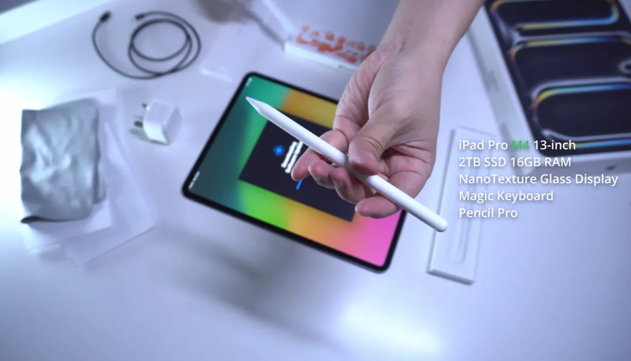 iPad ProM4 pencil Magic Keyboardセット販売（Combo Touch